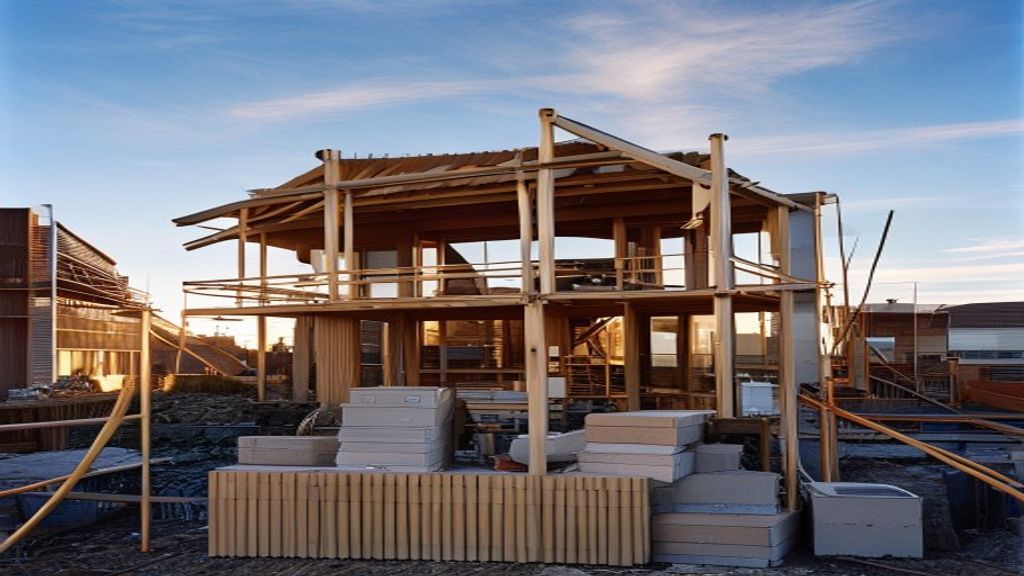 New home construction in progress