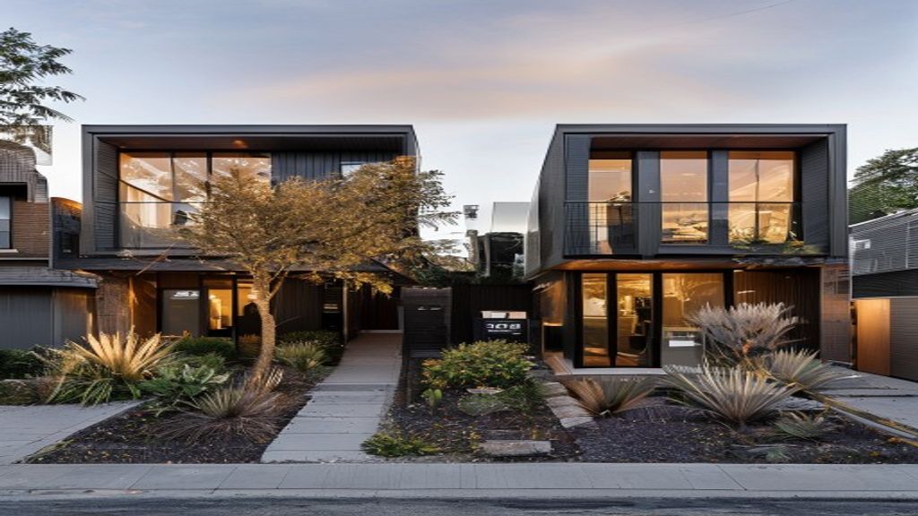 Duplex development in Auckland