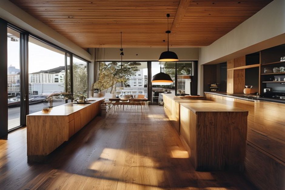 Modern kitchen renovation